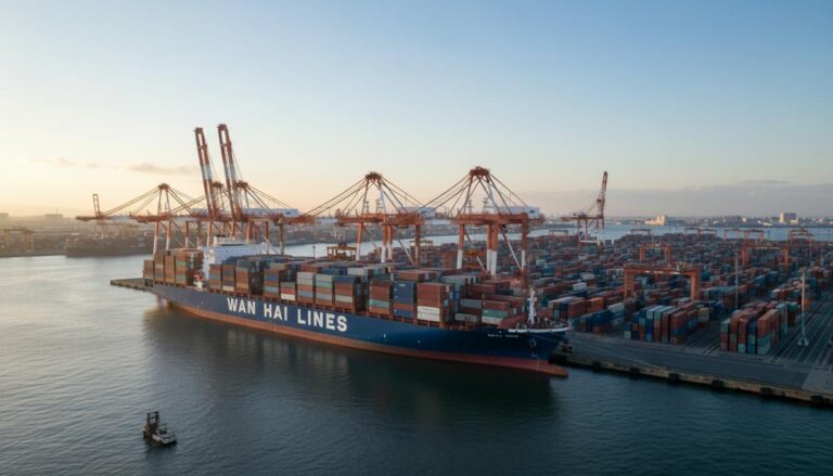 Wan Hai укрепляет позиции в Японии: покупка терминала в порту Осака