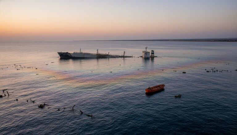 Санкционный танкер «Arctic Metagaz» затонул в Средиземном море: версии инцидента