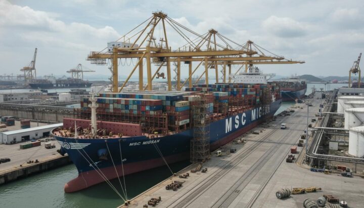 MSC стала первой в мире компанией с флотом из тысячи контейнеровозов