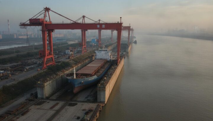 Французская Marfret заказала два контейнеровоза на новой верфи в Китае