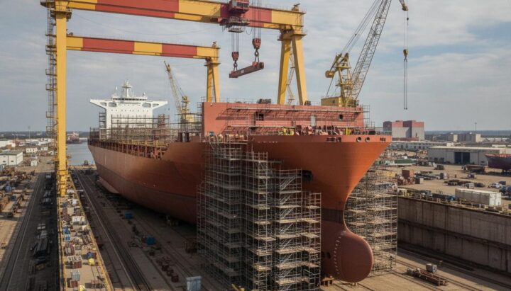 Zhonggu Shipping заказала в Китае два контейнеровоза на 14 000 TEU
