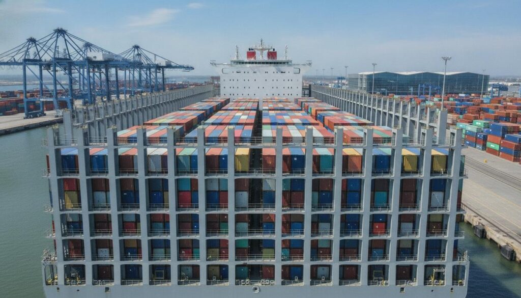 HD Hyundai построила для CMA CGM первый контейнеровоз без ручной швартовки