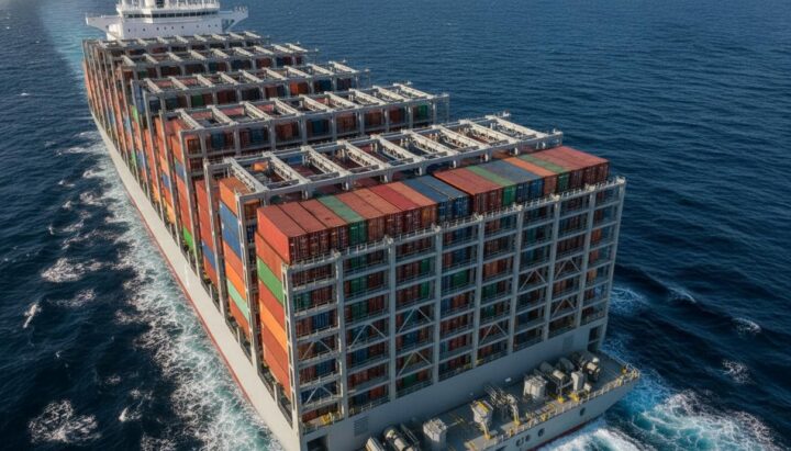 HD Hyundai поставила CMA CGM первый контейнеровоз без ручного крепления